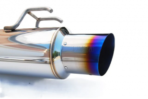 Honda Civic Performance Exhaust - Invidia - N1 - Titanium Tips - `06-`11